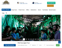 Tablet Screenshot of japandeluxetours.com